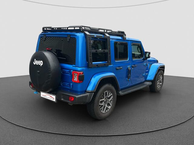 Jeep WRANGLER Unlimited 4xe 380 Sahara | Camera | Alpine | LED bar | Stuur verwarming |