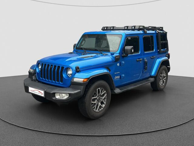 Jeep WRANGLER Unlimited 4xe 380 Sahara | Camera | Alpine | LED bar | Stuur verwarming |