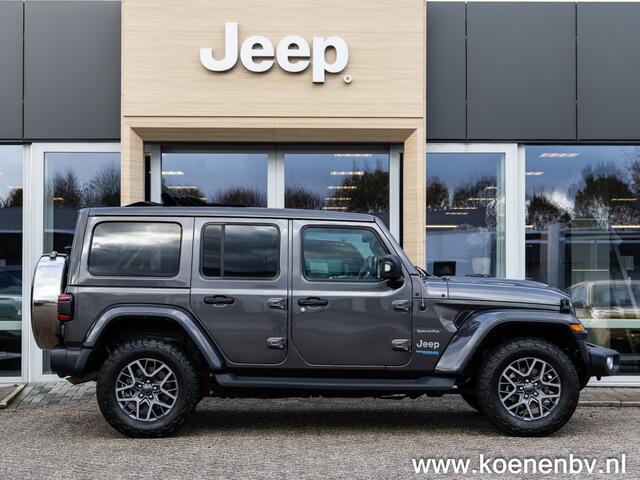 Jeep WRANGLER 4xE 380 4wd Autom. Sahara My Sky Dak CLIMA / LEER / ADAPT. CRUISE