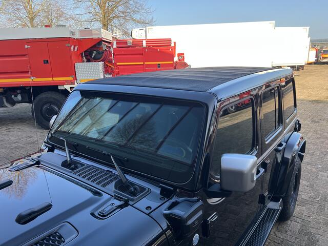Jeep WRANGLER Unlimited 4xe 380 Sahara | Irmscher | Cross 018/100 | Open dak | Camera voor |