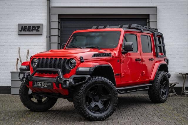 Jeep WRANGLER Unlimited 2.0T - Method velgen 20" - Liftkit - Dakrek - stalen V&A bumper