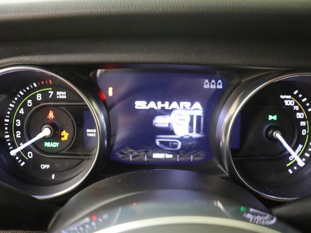 Jeep WRANGLER Unlimited 4xe 380 Sahara CABRIO & BRUIN LEER & 20 INCH ! SPECIAL EDITION !