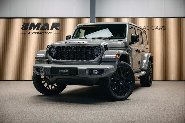 Jeep WRANGLER Unlimited 4xe 380 Sahara | Corse Edition Custom made | Unieke kleur | Hybride |