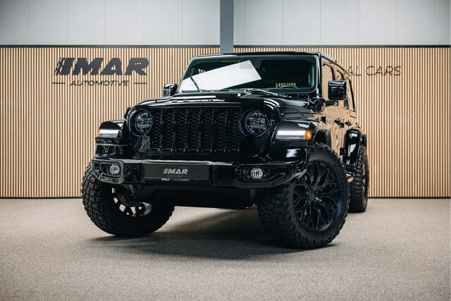 Jeep WRANGLER Unlimited 4xe 380 Rubicon Dikke Custom Made Jeep Wrangler, Cabrio top elektrische bedienbaar.