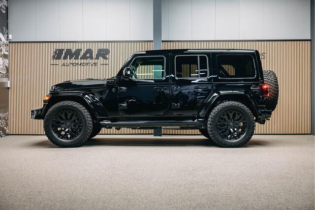 Jeep WRANGLER Unlimited 4xe 380 Rubicon Dikke Custom Made Jeep Wrangler, Cabrio top elektrische bedienbaar.