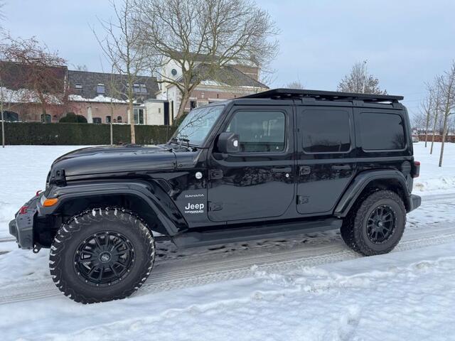 Jeep WRANGLER 2.0T Sahara Automaat GRIJS KENTEKEN 38750,- EXCL BTW