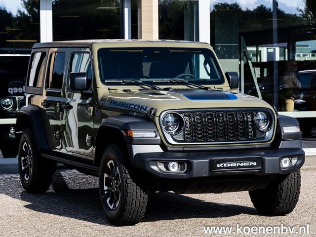 Jeep WRANGLER 4xE 380pk Auto. 4x4 RUBICON 1941 2500 KG Trekgewicht