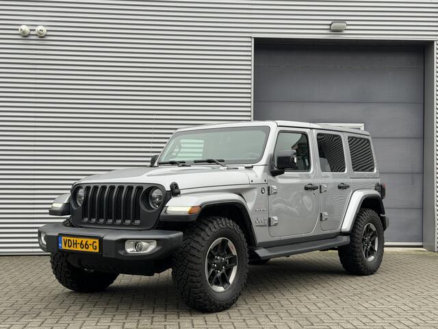 Jeep WRANGLER 2.2D Sahara I Aut. I Grijs Kenteken I 9800 Km I Carplay I Leder I 4WD