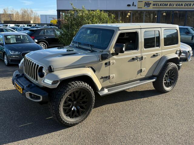 Jeep WRANGLER Unlimited Rubicon Brut wielen grijs kenteken ex btw