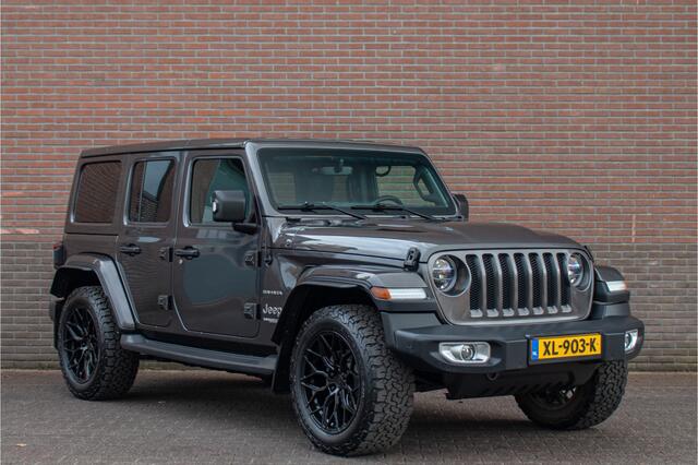 Jeep WRANGLER 2.0T Sahara, Origineel NL, 70.000km NAP, Leder, Stoel & Stuurverwarming, Keyless, Trekhaak, Carplay, Camera.