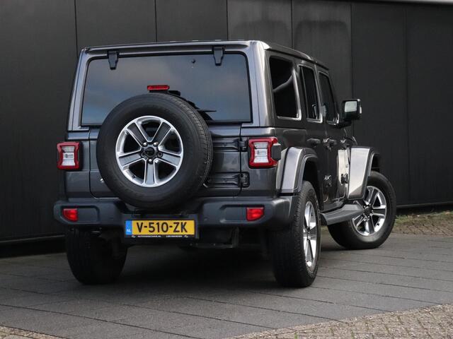 Jeep WRANGLER 2.2D Sahara | GRIJS KENTEKEN | LEDER | CAMERA | STOEL/STUURVERW. | ALPINE AUDIO | CRUISE | NAVI |