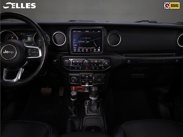 Jeep WRANGLER Unlimited 4xe 380 Rubicon | 4X4 | Plug-in Hybride | Airco | Stoelverwarming | Stuurwiel verwarming | Lederen bekleding | Afneembaar Dak | Off road | Cruise control |