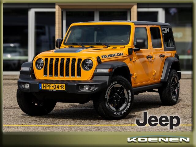 Jeep WRANGLER 4xe 380pk 4x4 Autom. RUBICON LEER / ADAPTIVE CRUISE / CLIMA