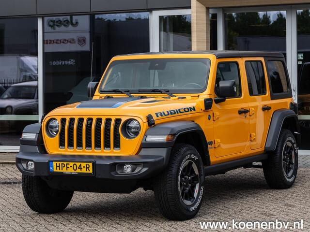 Jeep WRANGLER 4xe 380pk 4x4 Autom. RUBICON LEER / ADAPTIVE CRUISE / CLIMA