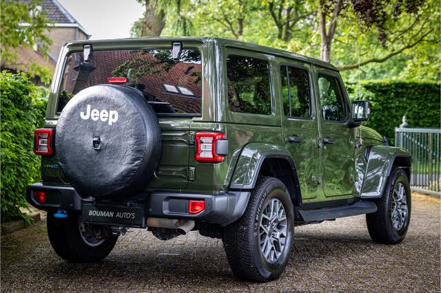 Jeep WRANGLER Unlimited 4xe 380 Sahara Sarge Green Adaptive Cruise
