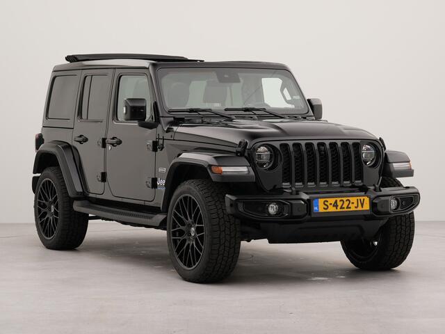 Jeep WRANGLER Unlimited 4xe 380PK Sahara PLUG IN HYBRIDE | OPEN DAK | STOERE AUTO!