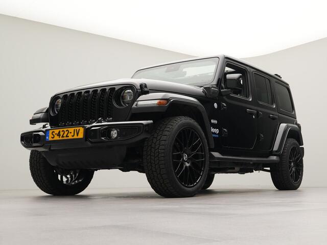Jeep WRANGLER Unlimited 4xe 380PK Sahara PLUG IN HYBRIDE | OPEN DAK | STOERE AUTO!