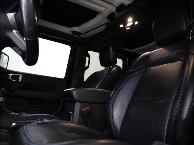 Jeep WRANGLER Unlimited 4xe 380 Rubicon | 4X4 | Plug-in Hybride | Airco | Stoelverwarming | Stuurwiel verwarming | Lederen bekleding | Afneembaar Dak | Off road | Cruise control |