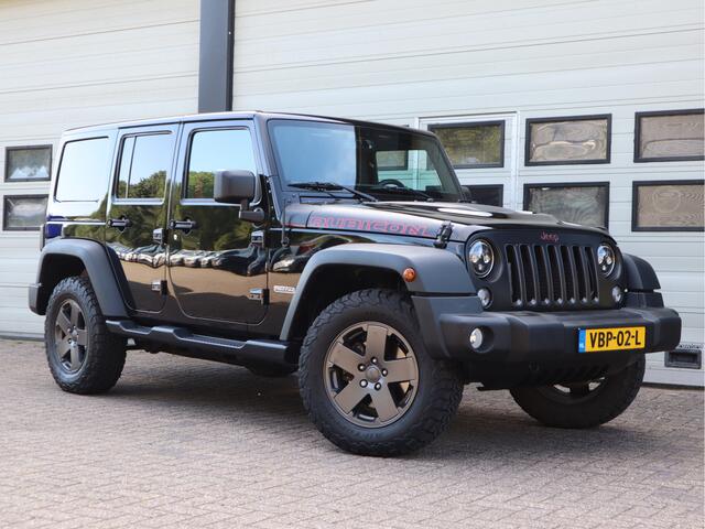 Jeep WRANGLER 2.8 CRD 200pk Euro 6 Rubicon Recon - Grijs kenteken - LED - Trekhaak - Airco