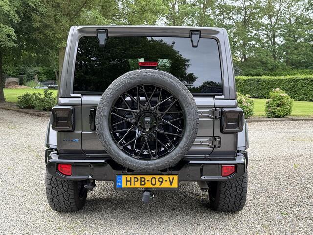 Jeep WRANGLER Unlimited 4xe 380 Sahara Navigatie/Led/Stoel en stuurverwarming/Cruise(adaptieve) Trekhaak/Camera