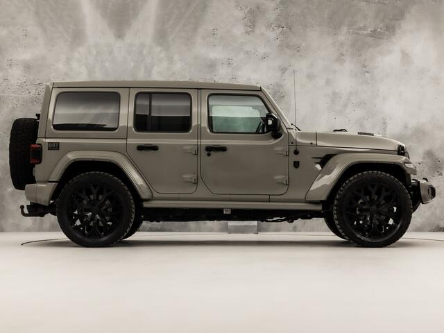 Jeep WRANGLER Unlimited 4xe 380 BRUTE Richmond Pure 380Pk Automaat (SKY ONE TOUCH, NAPPA LEDER, APPLE CARPLAY, CAMERA, STOELVERWARMING, KEYLESS, ADAPTIVE CRUISE, NIEUWSTAAT)
