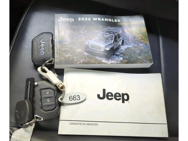 Jeep WRANGLER Unlimited 4xe Hybride 380 Sahara / Trekhaak / Leder / Stuur-Stoelverwarming / Pdc.+Camera / Comf.& Convenience Pack /