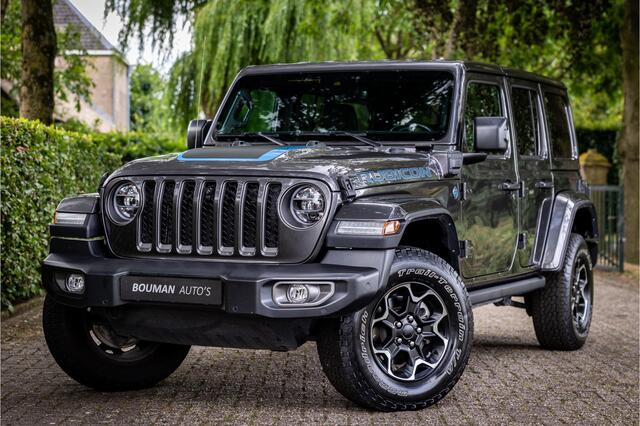 Jeep WRANGLER Unlimited 4xe 380 Rubicon Adaptive Cruise Trekhaak Leder Keyless