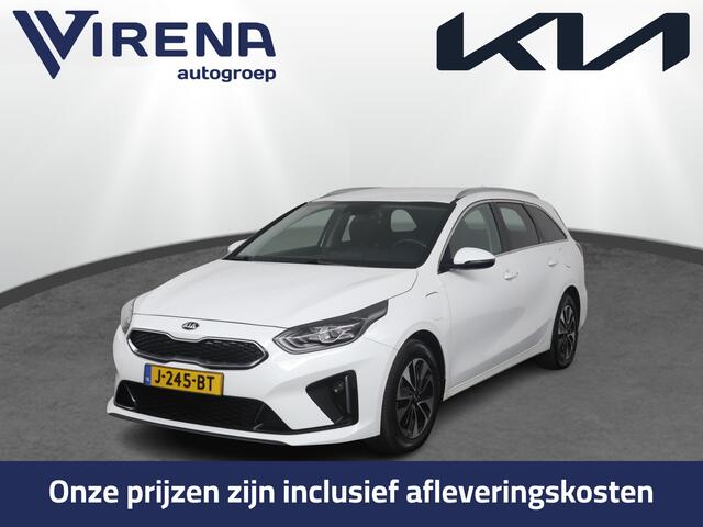 KIA CEE D Ceed Sportswagon 1.6 GDI PHEV DynamicPlusLine Phev - 1300kg trekgewicht -- Stoel-/stuurverwarming - Cruise Control - Climate control - Navigatie - Apple CarPlay Fabrieksgarantie tot 07-2027