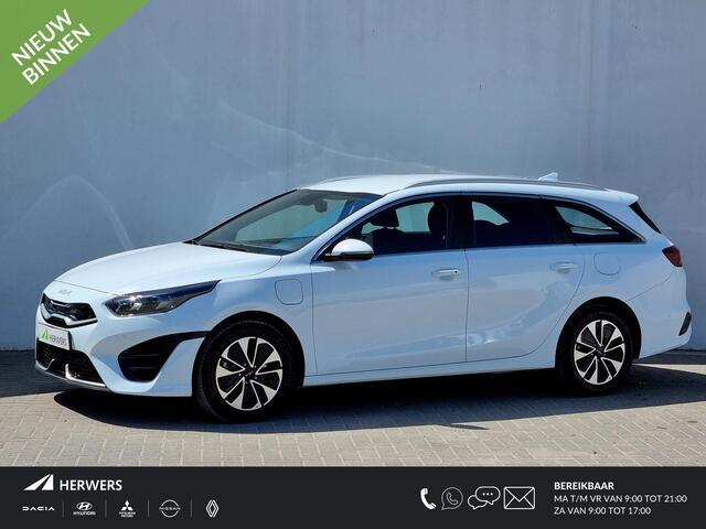 KIA CEE D Ceed Sportswagon 1.6 GDI PHEV DynamicLine Automaat / Fabrieksgarantie tot 17-11-2028 / Navigatie via Android Auto/Apple Carplay / Camera / Cruise Control Adaptief / Stoelverwarming / Stuurverwarming