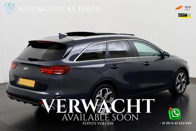KIA CEE D Ceed Sportswagon 1.4 T-GDi 140 pk GT-LINE AUTOMAAT / PANORAMADAK / 1e EIGENAAR / ADAPTIEVE CRUISE CONTROL / ACHTERUITRIJCAMERA / SPORTSTOELEN SUEDE / APPLE CARPLAY / ISOFIX / LED KOPLAMPEN