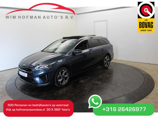 KIA CEE D Ceed Sportswagon 1.6 GDI PHEV ExecutiveLine Pano Dhoek Leder Cam Mem-Stoel Koel + Verw El-aKlep