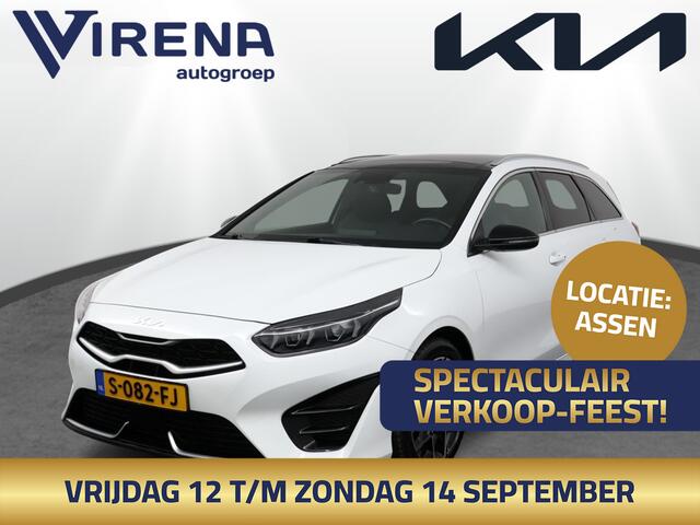 KIA CEE D Ceed Sportswagon 1.5 T-GDi GT-Line Automaat - Trekhaak - Navigatie - Schuif-/kanteldak - Stoel-/stuurverwarming - Climate Control - Cruise Control - Fabrieksgarantie tot 01-2030