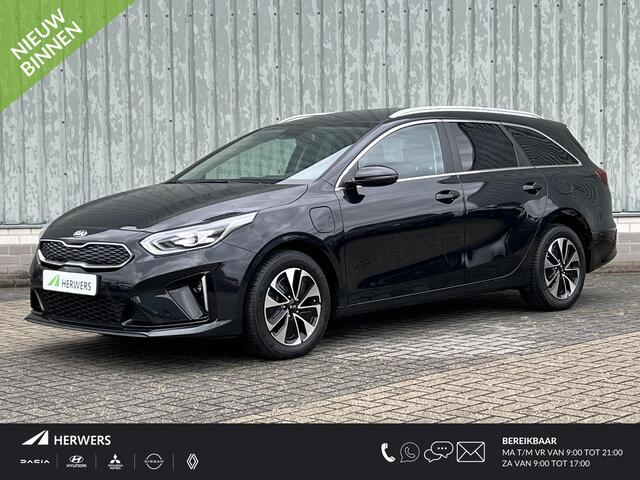KIA CEE D Ceed Sportswagon 1.6 GDI PHEV DynamicPlusLine / Automaat / Parkeersensoren / Achteruitrijcamera / Stoel & Stuurverwarming / Climate Control / Navigatie / Apple CarPlay/Android Auto / DAB / Cruise Control /