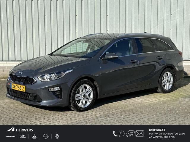 KIA CEE D Ceed Sportswagon 1.4 T-GDi DynamicPlusLine / Automaat / 1.410 KG Trekgewicht / Dealer Onderhouden / Adaptieve Cruise Control / Vierseizoenenbanden / Navigatie / Achteruitrijcamera / Apple CarPlay/Android auto / Stoel- & Stuurverwarming / Climate Control /