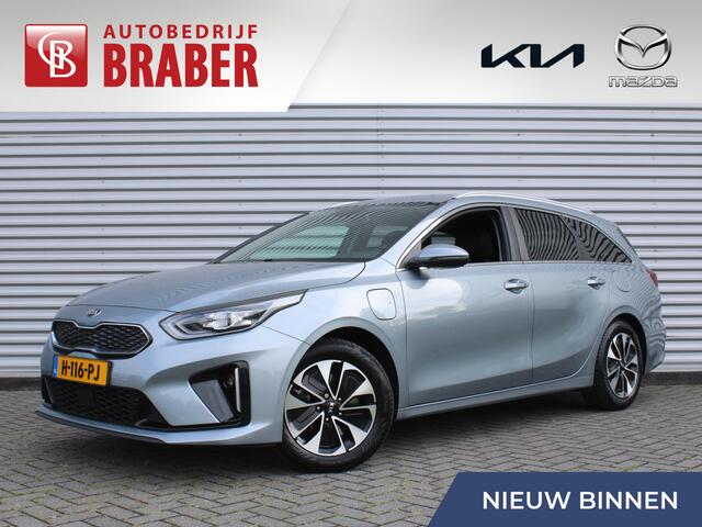 KIA CEE D Ceed Sportswagon 1.6 GDI PHEV DynamicPlusLine | Trekhaak | Stuur-/stoelverwarming | Camera | Cruise adapt. | Clima | 16" LM | LED | Navi |