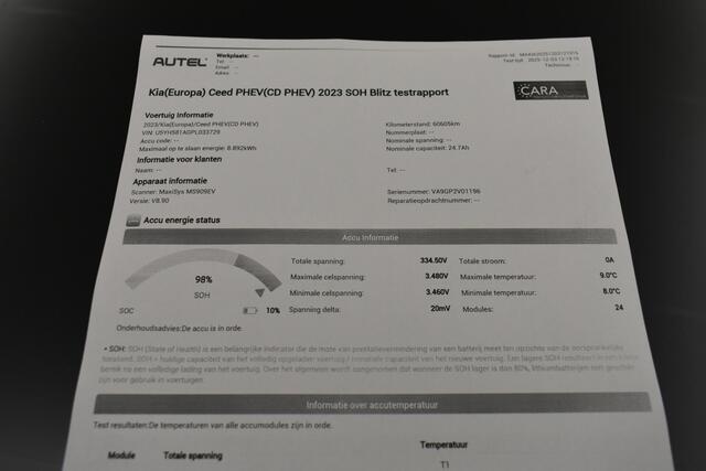 KIA CEE D Ceed 1.6 GDI PHEV DynamicLine Trekhaak Camera