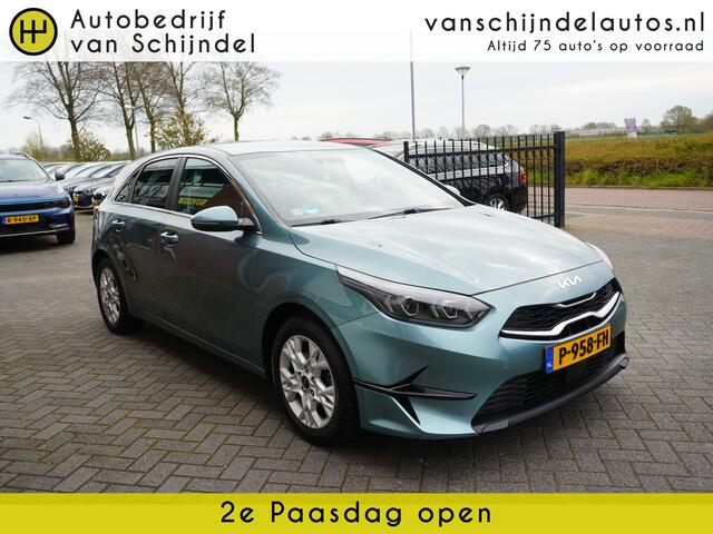 KIA CEE D Ceed 1.0 T-GDi DYNAMICPLUSLINE LUXE ORIGINEEL NEDERLANDS CAMERA FULL LED 1/2 LEDER ANDROID/APPLECARPLAY NAVI STOEL+STUURVERWARMING LMV PDC 4X ELECTR.RAMEN/SPIEGELS