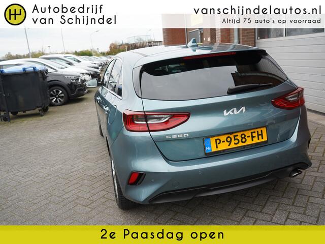 KIA CEE D Ceed 1.0 T-GDi DYNAMICPLUSLINE LUXE ORIGINEEL NEDERLANDS CAMERA FULL LED 1/2 LEDER ANDROID/APPLECARPLAY NAVI STOEL+STUURVERWARMING LMV PDC 4X ELECTR.RAMEN/SPIEGELS