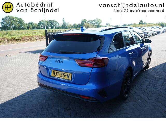 KIA CEE D Ceed Sportswagon 1.0 T-GDi DYNAMICLINE BLACKLINE KEURIGE NETTE STAAT CAMERA ANDROID/APPLECARPLAY(NAVI) STOEL+STUURVERWARMING 16INCH 4X ALL SEASON ECC AIRCO CRUISECONTROL BLUETOOTH ENZ...