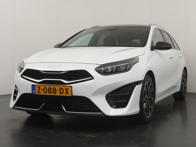 KIA CEE D Ceed Sportswagon 1.5 T-GDi GT-Line Automaat - Climate Control - Kantel / Schuifdak - Navigatie - Achteruitrijcamera - Elektrische Achterklep - Fabrieksgarantie tot 03-2031