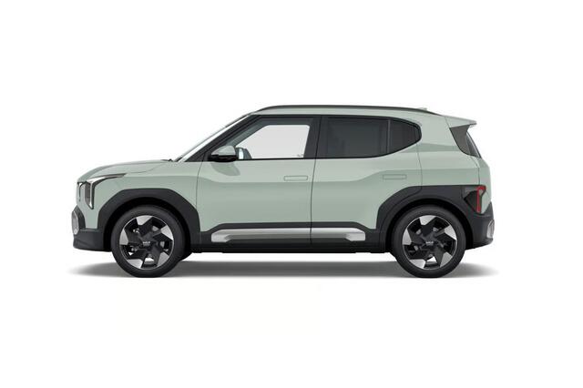 KIA EV2 Plus 42.2 kWh 4-Zits | Privacy Glass | Dual zone climate control | Stoel- en stuurwielverwarming | 18" lichtmetalen velgen | Regensensor |