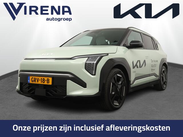 KIA EV3 GT-Line 81.4 kWh - Rijdende Demo - Draadloze Apple CarPlay / Android Auto - Stoel en stuurwiel verwarming - Panoramadak - Harman Kardon Audio - Dodehoek assistent - Fabrieksgarantie tot 11-2031