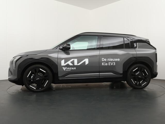 KIA EV3 GT-PlusLine 81.4 kWh - *DEMO* - Draadloze Apple CarPlay / Android Auto - Stoel en stuurwiel verwarming - Panoramadak - Harman Kardon Audio - Dodehoek assistent - Fabrieksgarantie tot 11-2031