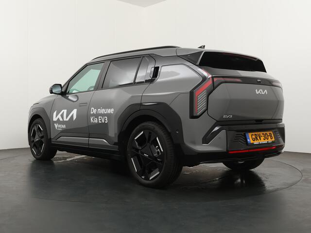 KIA EV3 GT-PlusLine 81.4 kWh - *DEMO* - Draadloze Apple CarPlay / Android Auto - Stoel en stuurwiel verwarming - Panoramadak - Harman Kardon Audio - Dodehoek assistent - Fabrieksgarantie tot 11-2031
