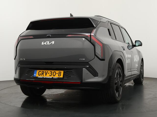 KIA EV3 GT-PlusLine 81.4 kWh - *DEMO* - Draadloze Apple CarPlay / Android Auto - Stoel en stuurwiel verwarming - Panoramadak - Harman Kardon Audio - Dodehoek assistent - Fabrieksgarantie tot 11-2031