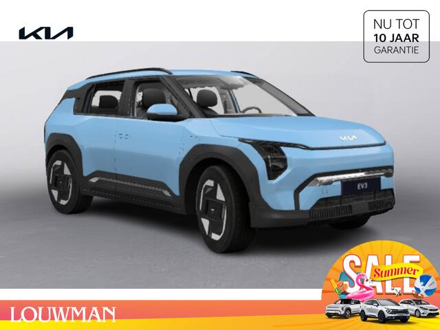 KIA EV3 Plus 58.3 kWh Elektrisch FWD Crossover Frost Blue