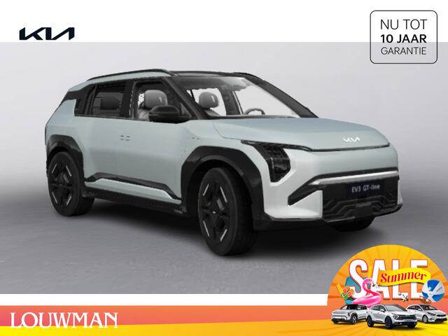 KIA EV3 GT-Line 81.4 kWh Elektrisch FWD Crossover Ivory Silver Mat