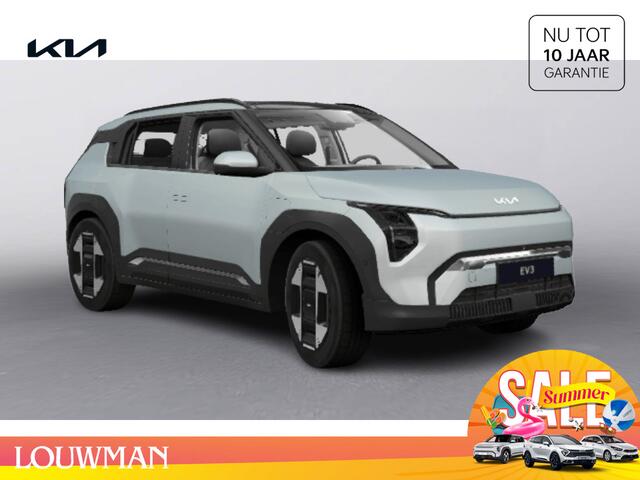 KIA EV3 Plus Advanced 58.3 kWh Elektrisch FWD Crossover Ivory Silver Mat