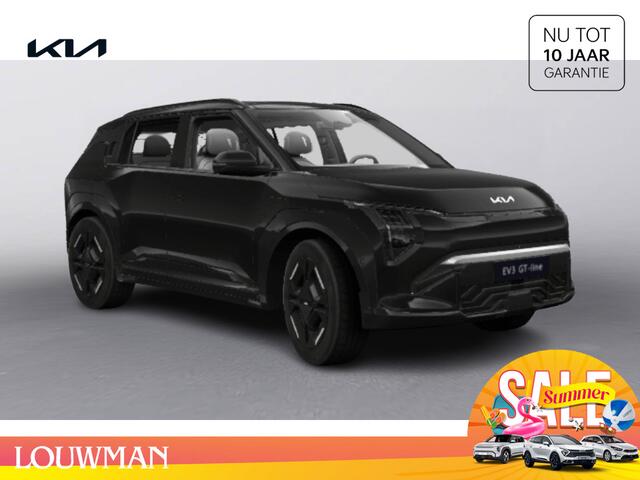 KIA EV3 GT-Line 81.4 kWh Elektrisch FWD Crossover Aurora Black pearl