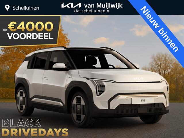 KIA EV3 Air 58.3 kWh ¤32.995,- RIJKLAAR! Nu ¤4.000,- voordeel! Nu extra scherp geprijsd!